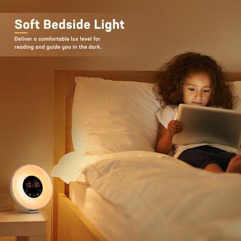 Wake Up Light Alarm Clock - RAPBLUE