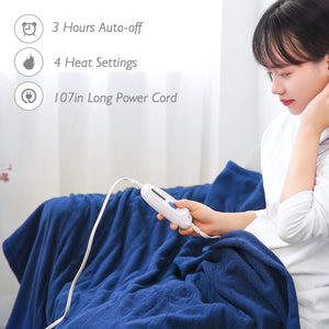 Lightweight Electric Heated Blanket - RAPBLUE