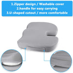 U-shaped memory cotton upholstery gel seat - RAPBLUE