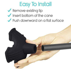 The Revolutionary Collapsible Posture Walking Cane - RAPBLUE