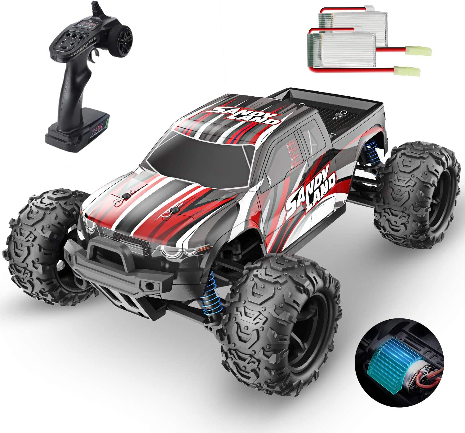 1/16 Best High Speed Off-Road Remote Control RC Car - RAPBLUE