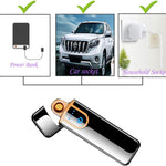 Chargeable Wind-Proof Laser Lighter - RAPBLUE
