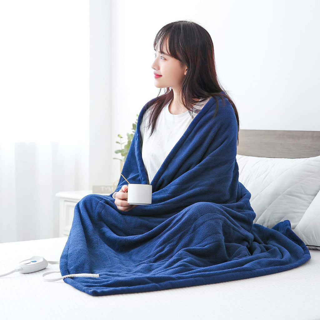 Lightweight Electric Heated Blanket - RAPBLUE