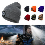 Winter Bright LED Headlamp Beanie - RAPBLUE