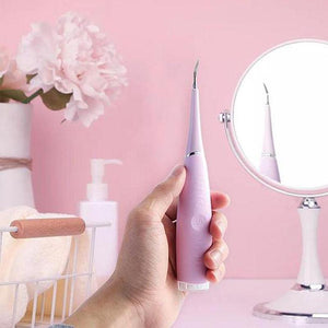 Ultrasonic dental calculus plaque remover tool kit - RAPBLUE