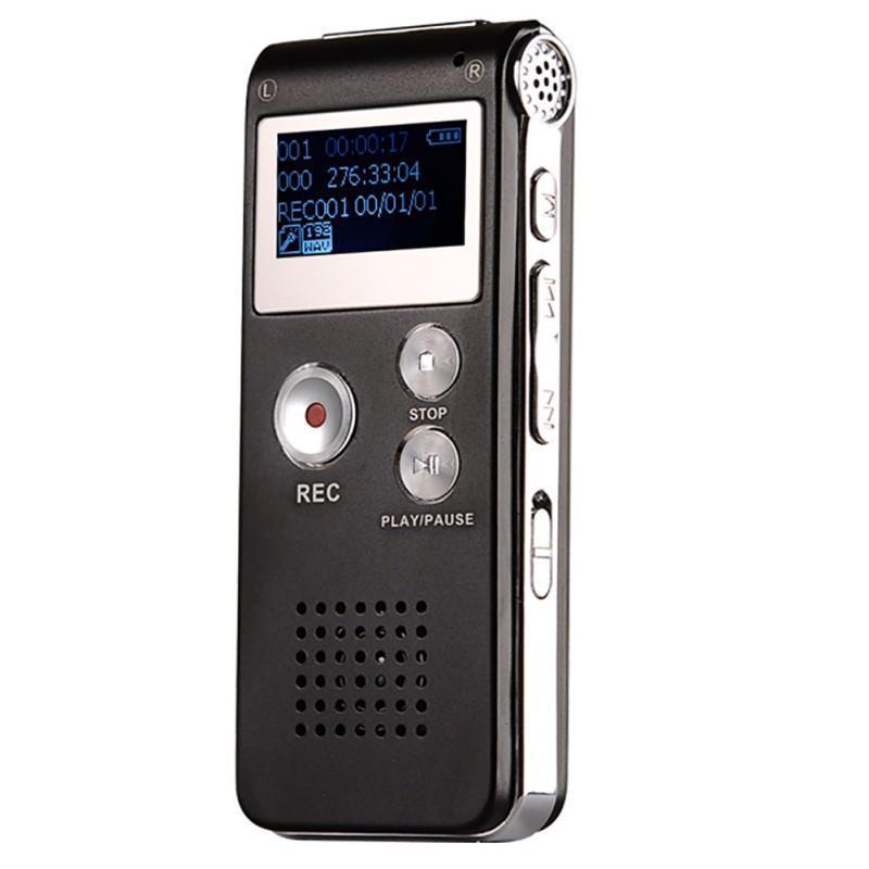 8GB Digital Dictaphone Voice Recoder - RAPBLUE