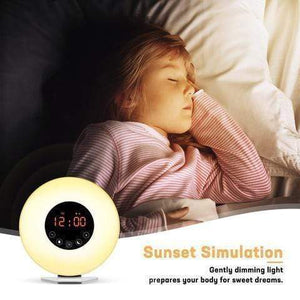 Wake Up Light Alarm Clock - RAPBLUE