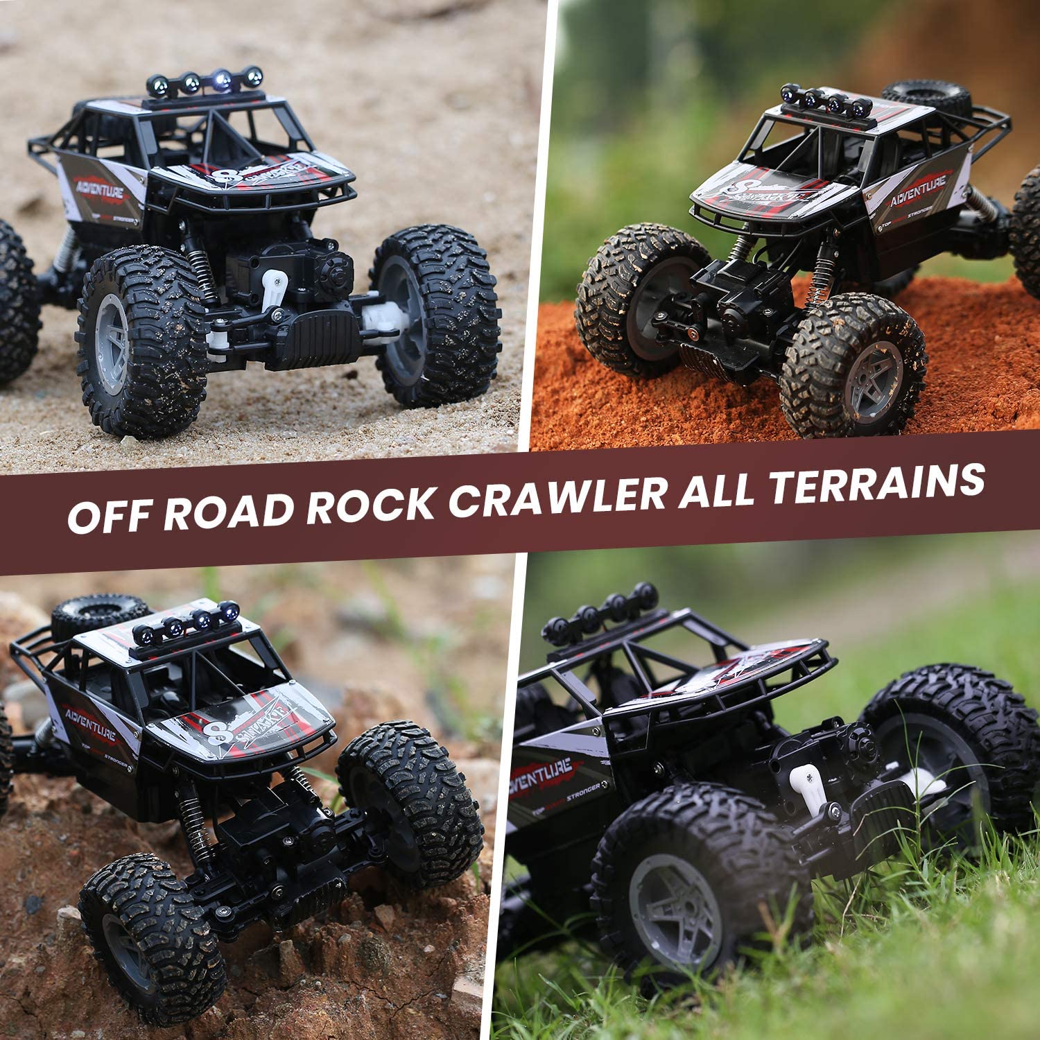 4X4 Remote Control Car || Off Road Monster Truck - RAPBLUE