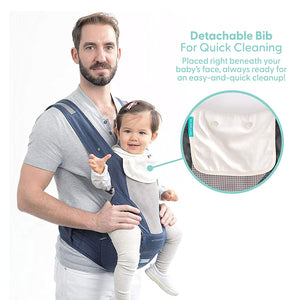 Soft Baby Carrier with Adjustable Shoulder Straps - RAPBLUE