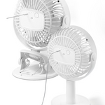 Mini Clip-on USB Desktop Fan - RAPBLUE