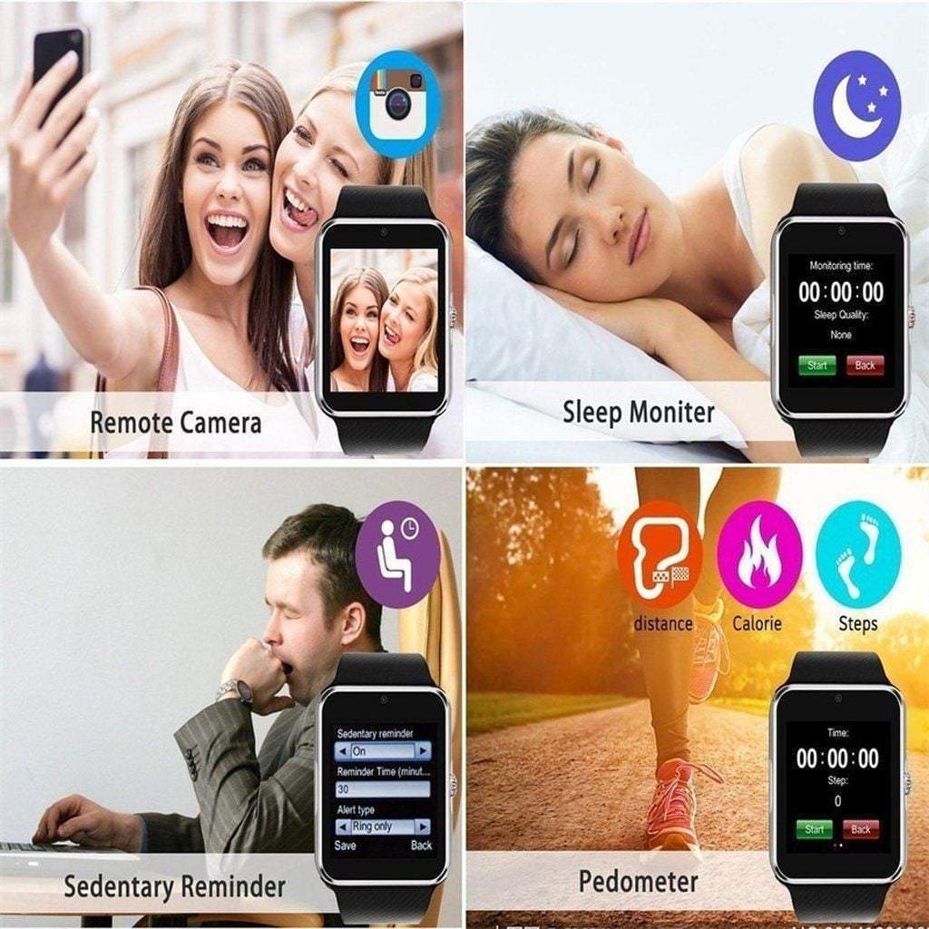GT08 Multi Language Smart Watch - RAPBLUE