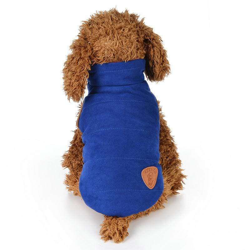 Warm Reversible Dog Winter Coat - RAPBLUE