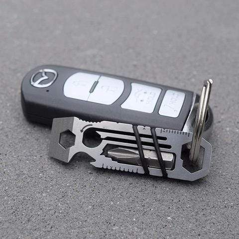 Ratcheting Keychain Multi-tool - RAPBLUE