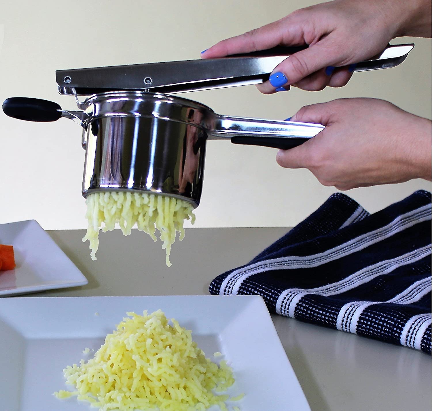 Stainless Steel Potato Masher - RAPBLUE