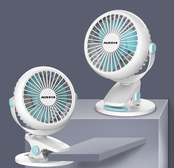 Mini Clip-on USB Desktop Fan - RAPBLUE