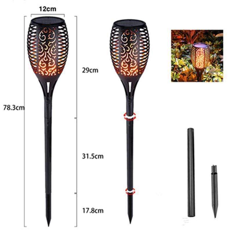 Solar Flickering Garden Lamp - RAPBLUE