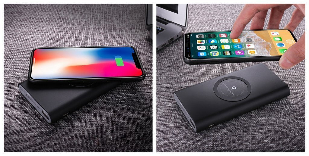 10000 mAh Portable Wireless Charger - RAPBLUE