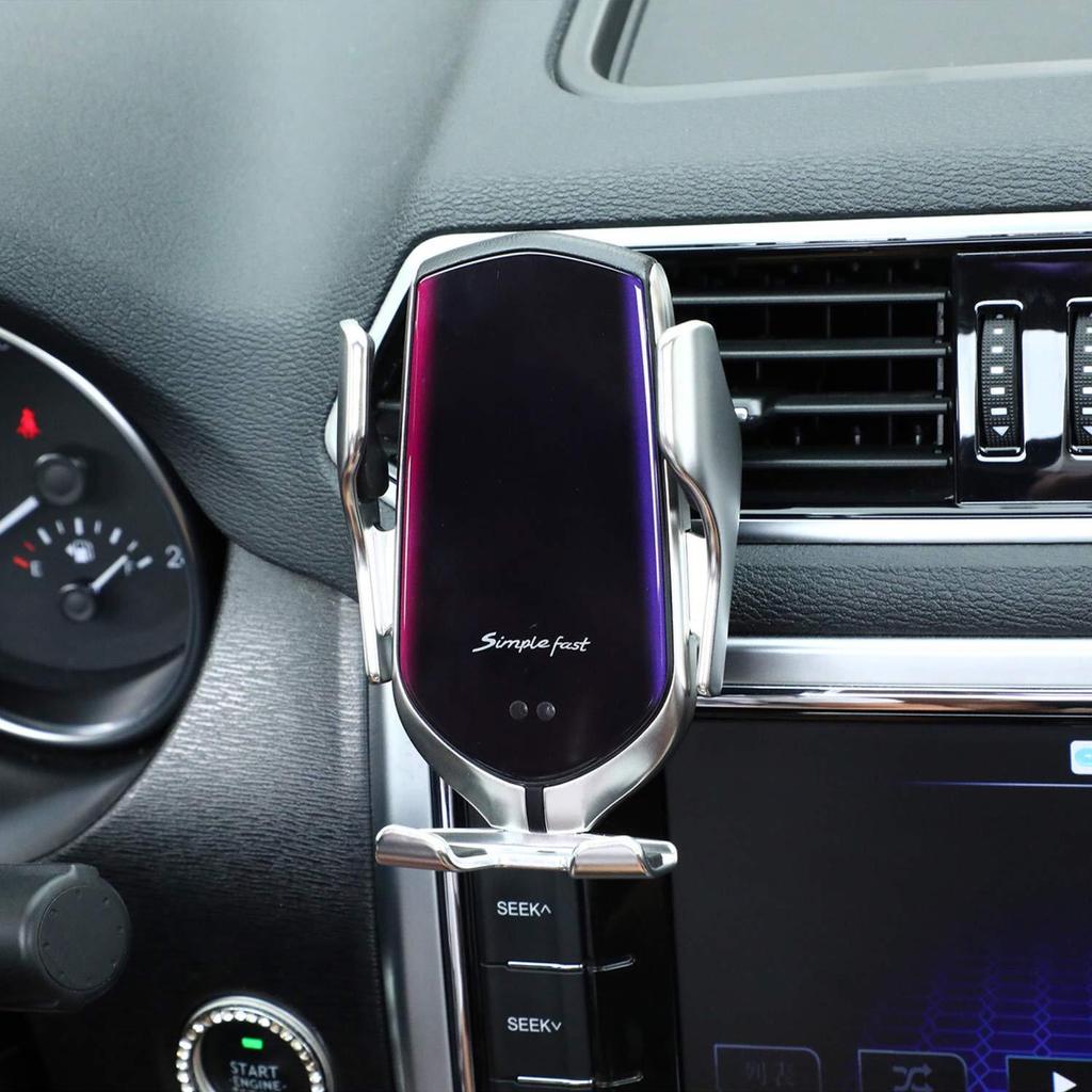 Automatic Clamping Wireless Charging Car Phone Holder - RAPBLUE