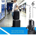 Anti-Theft Waterproof Laptop Backpack with External USB Charging Port - RAPBLUE