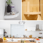 Corner Storage Holder Shelves - RAPBLUE