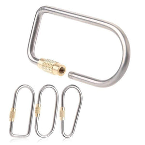 Titanium Alloy Carabiner - Camping Hook (5 pcs) - RAPBLUE