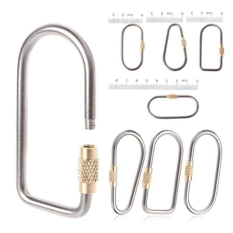 Titanium Alloy Carabiner - Camping Hook (5 pcs) - RAPBLUE