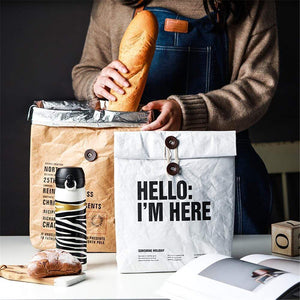 Waterproof Kraft Paper Lunch Bag - RAPBLUE