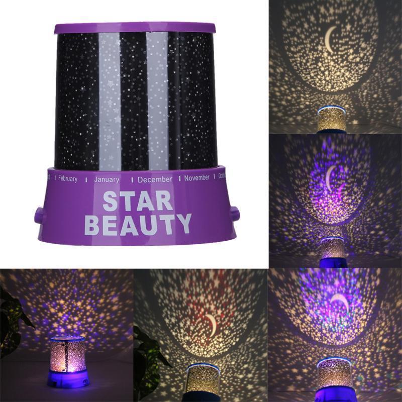 Colorful Stars Night Projector - RAPBLUE