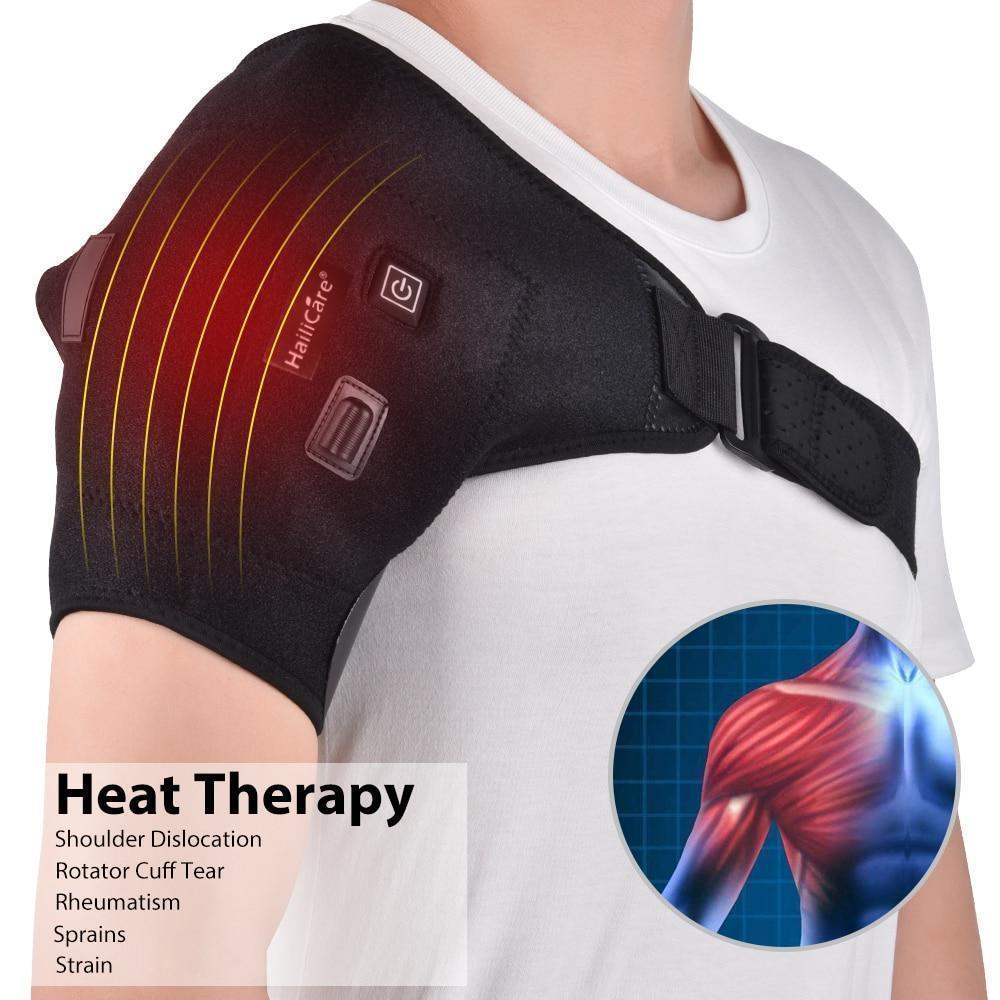 Heated Electric Shoulder Support Brace - RAPBLUE