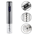 Electric Wine Bottle Opener with Automatic Corkscrew Opener - RAPBLUE