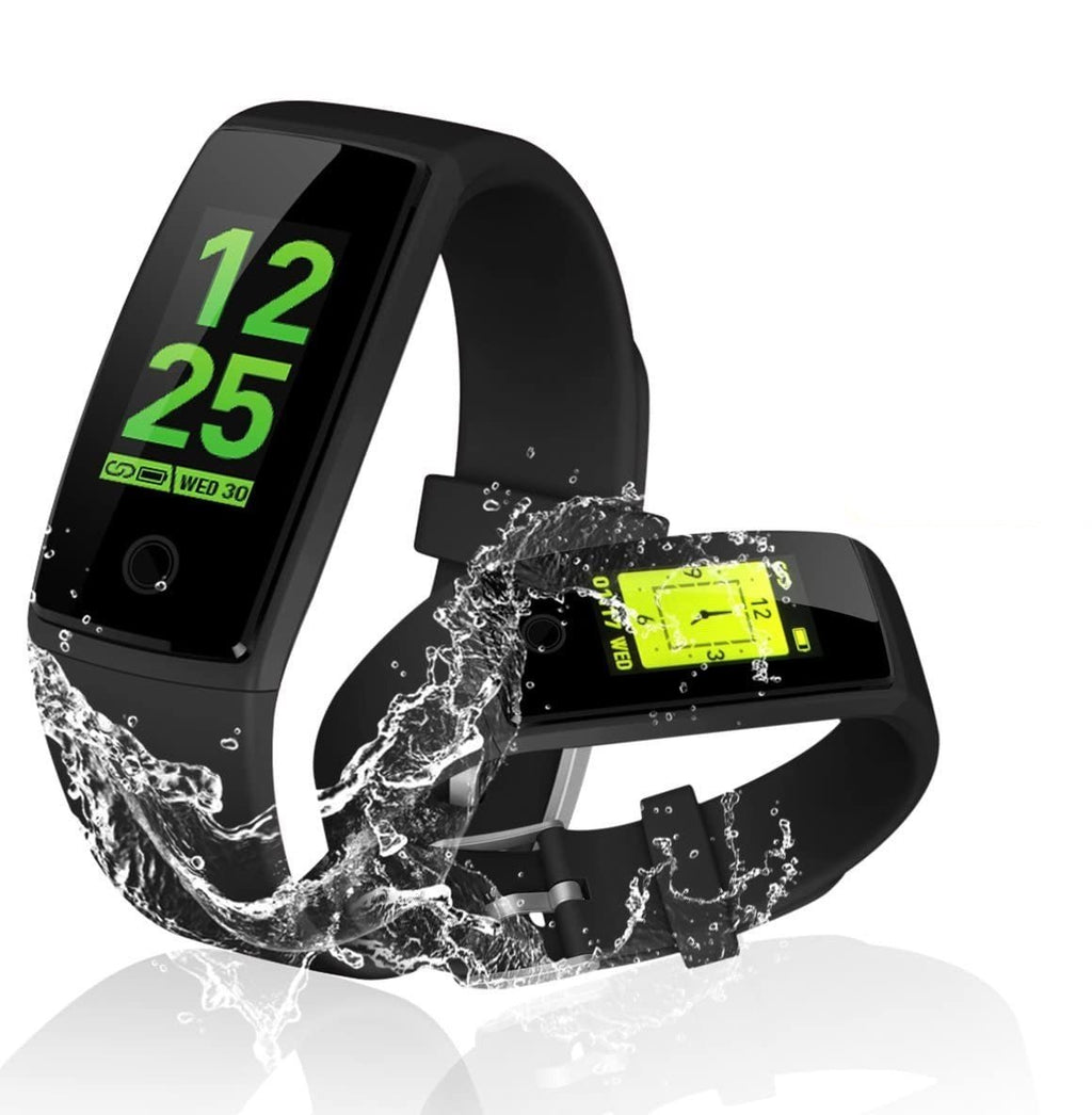 Fitness Tracker, V10 New Version Colourful Screen Smart Bracelet with Heart Rate Blood Pressure Monitor,Smart Watch Pedometer Activity Tracker Bluetooth for Android & iOS - RAPBLUE