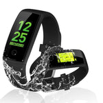 Fitness Tracker, V10 New Version Colourful Screen Smart Bracelet with Heart Rate Blood Pressure Monitor,Smart Watch Pedometer Activity Tracker Bluetooth for Android & iOS - RAPBLUE