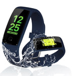 Fitness Tracker, V10 New Version Colourful Screen Smart Bracelet with Heart Rate Blood Pressure Monitor,Smart Watch Pedometer Activity Tracker Bluetooth for Android & iOS - RAPBLUE