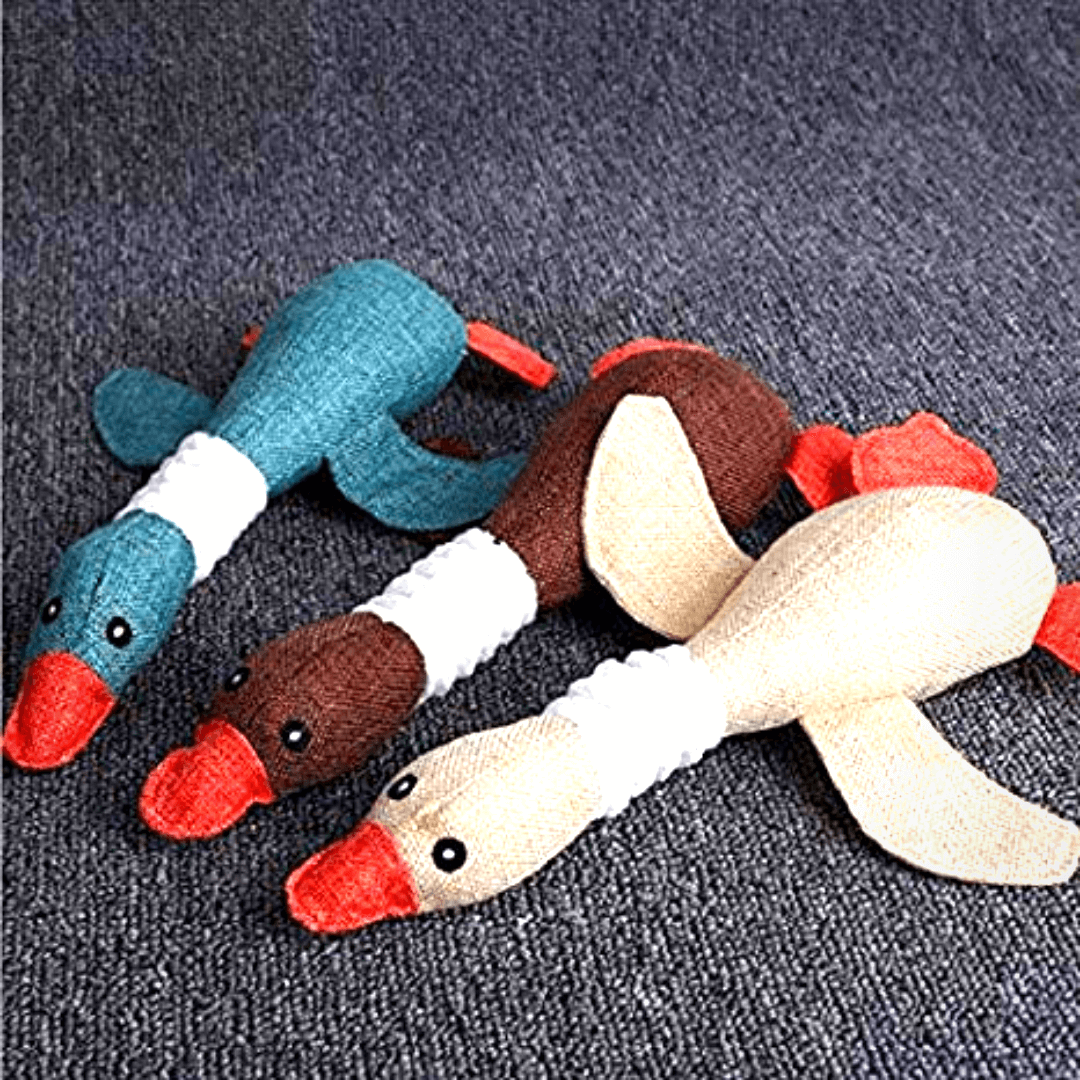 Fun Goose Voice Dog Toys - RAPBLUE