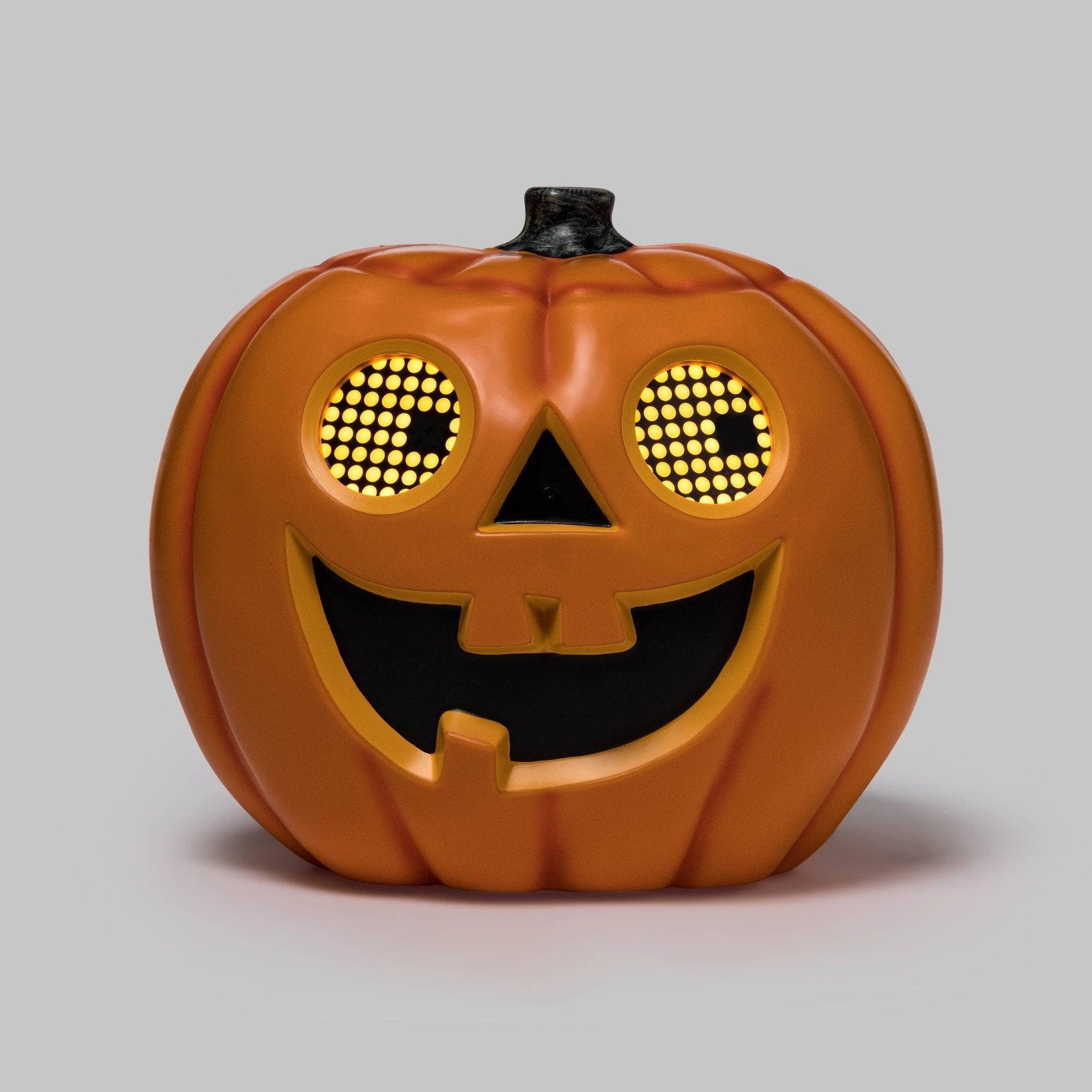 9" Animated Light Up/Moving Eyes Jack-O'-Lantern Halloween Decoration - RAPBLUE