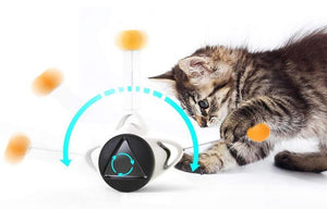 Smart Cat Toy Automatic Indoor Exercise Interactive Cat Toy - RAPBLUE