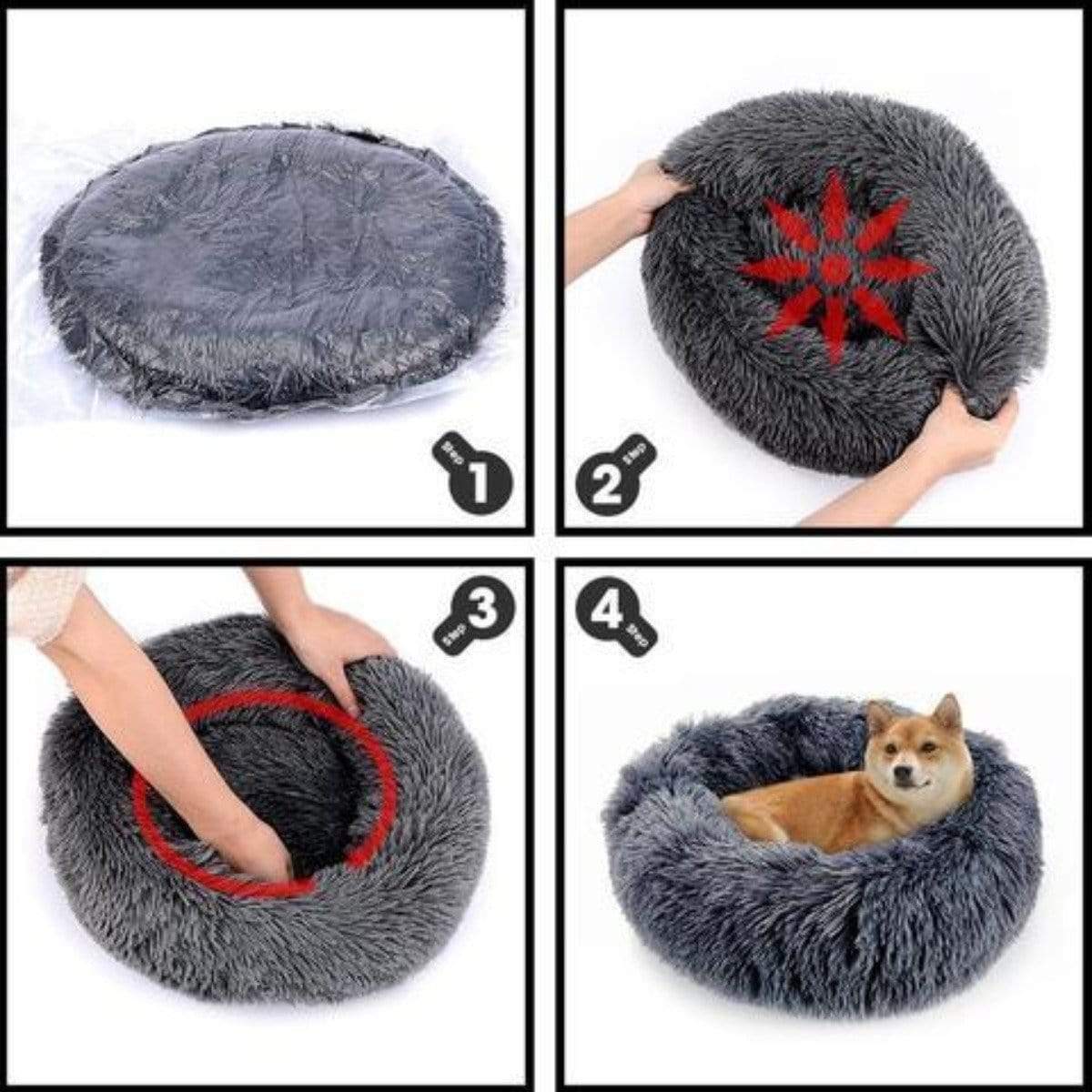 Soothing Dog Bed - RAPBLUE