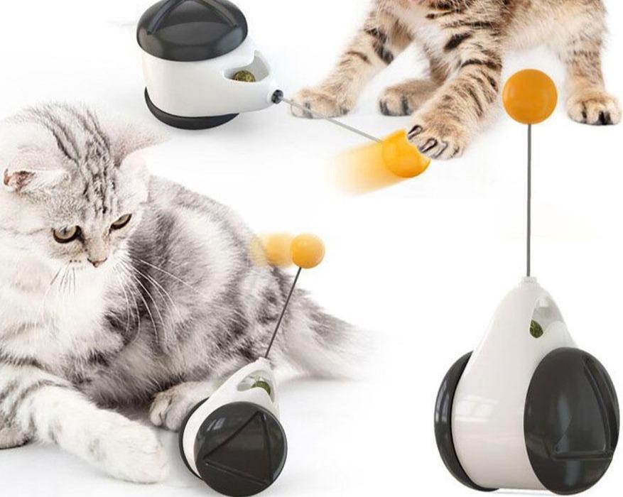 Smart Cat Toy Automatic Indoor Exercise Interactive Cat Toy - RAPBLUE