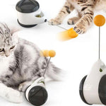 Smart Cat Toy Automatic Indoor Exercise Interactive Cat Toy - RAPBLUE
