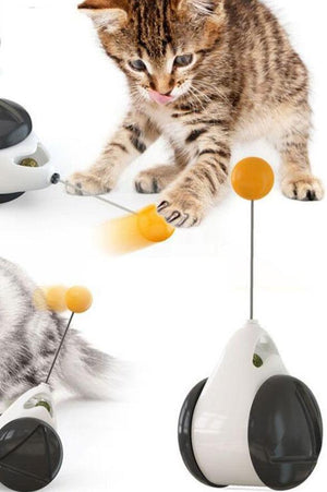 Smart Cat Toy Automatic Indoor Exercise Interactive Cat Toy - RAPBLUE