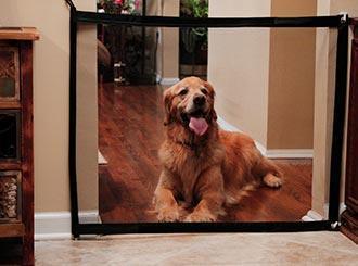 Ingenious Mesh Magic Pet Gate - RAPBLUE