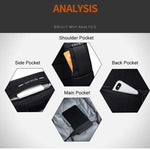 Anti Theft Backpack with 3 Digit Lock - RAPBLUE