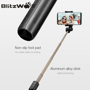 3 in 1 Wireless Bluetooth Selfie Stick Mini Tripod Extendable Monopod Universal For iPhone For Samsung Huawei - RAPBLUE