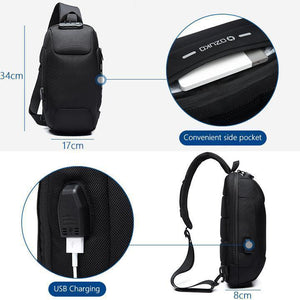 Anti Theft Backpack with 3 Digit Lock - RAPBLUE