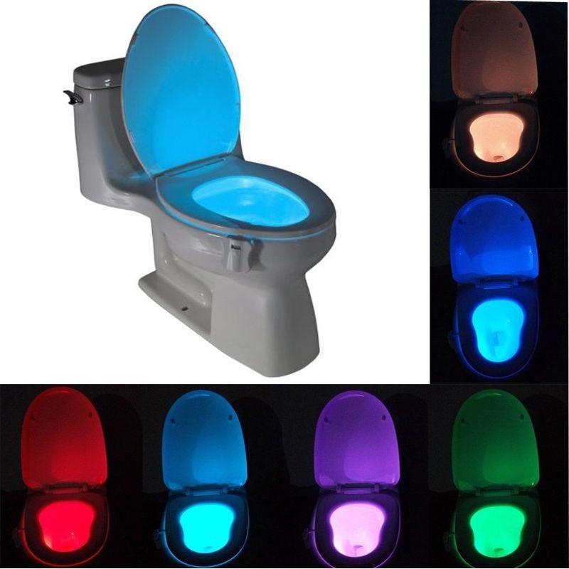 Smart Bathroom Toilet Nightlight LED Body Motion Sensor - RAPBLUE