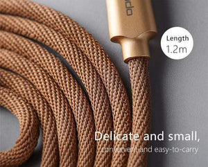 MCDODO Lightning Bolt - Smart Braided Charging Cable - 6FT - RAPBLUE