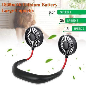 Hand free personal fan - RAPBLUE