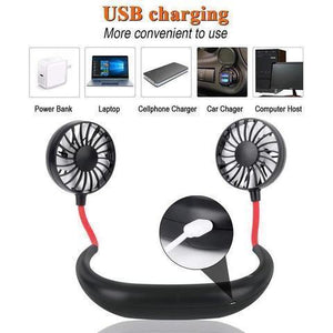 Hand free personal fan - RAPBLUE