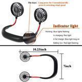Hand free personal fan - RAPBLUE