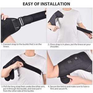 Shoulder pain relief 0 heat therapy shoulder brace - RAPBLUE